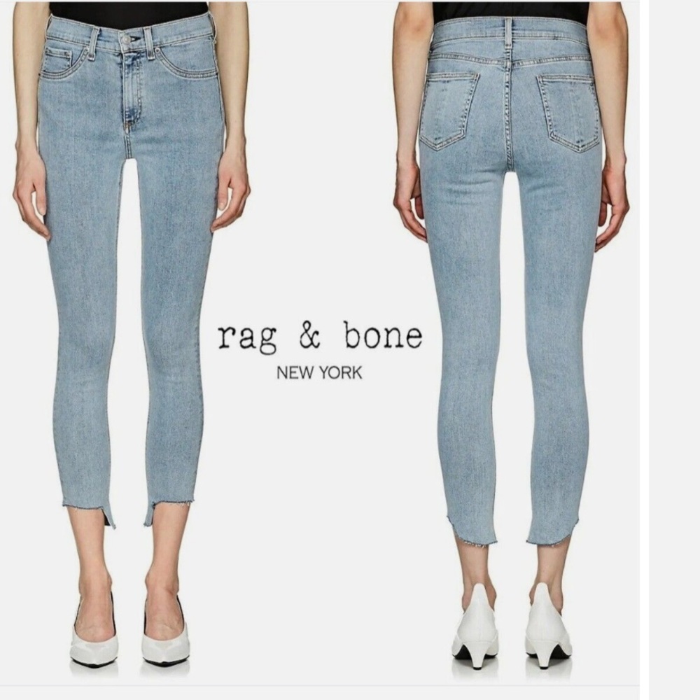 rag & bone High Rise Ankle Skinny jeans in a size 28